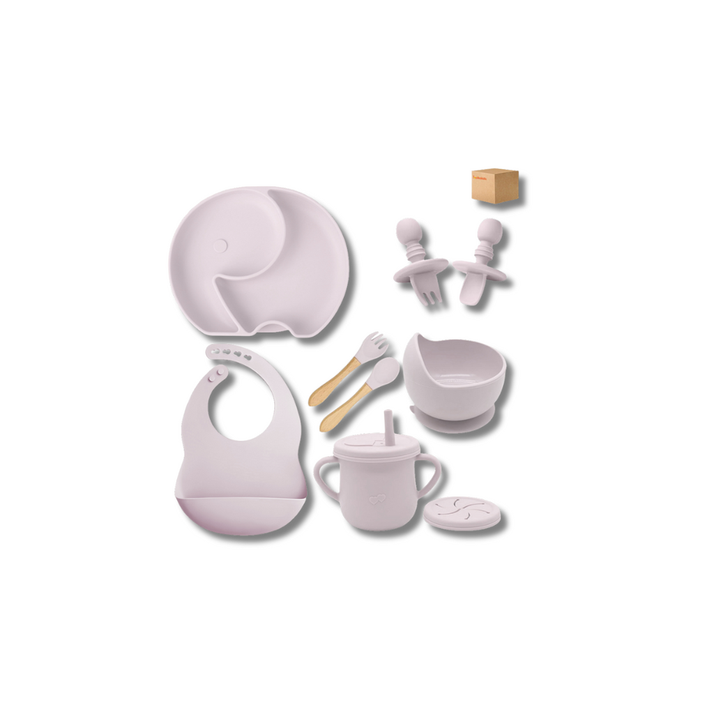 Complete Silicone Feeding Set (5-Piece)